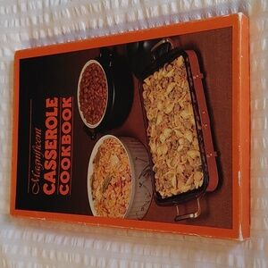 Vintage Magnificent Casserole Cookbook with Original Box